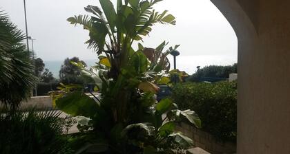 Panoramic Villetta on the Sicilian sea