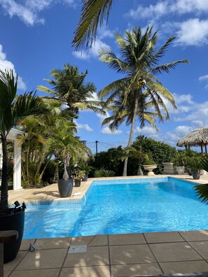 Alberca al aire libre 