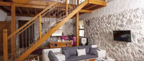 Room, Multiple Bedrooms, Fireplace | Interior