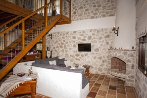 Room, Multiple Bedrooms, Patio, Mountain View | Living room | Books - Room-exclusive Boutique Hotel 3 (Fethiye)