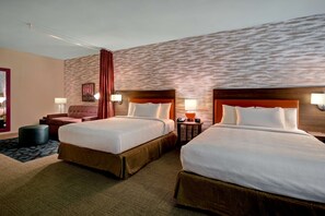 Studio, 2 Queen Beds, Non Smoking | WiFi, bed sheets - Home2 Suites by Hilton Odessa (Odessa)