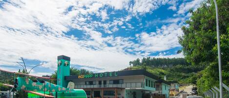 Façade de l’hébergement