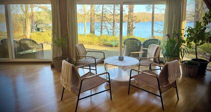 Boende med sjöutsikt!