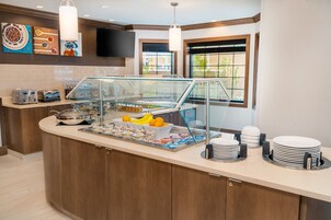 Free daily self-serve breakfast