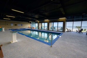 Pool - New Oceanfront Indoor Heated Pools, Low Floor,Nice (Myrtle Beach)