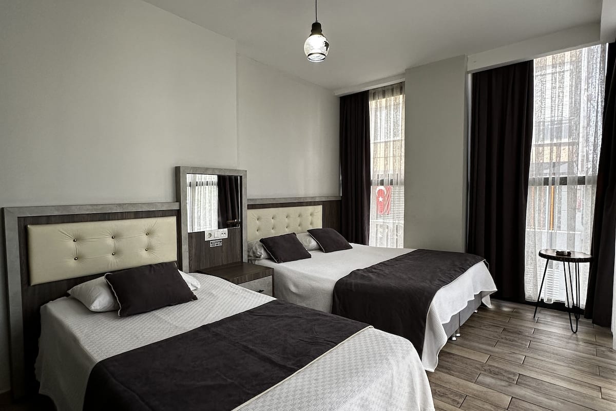Premium bedding, down duvets, Select Comfort beds, minibar
