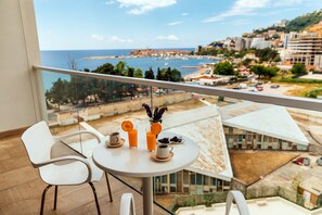 Apartamento standard, 1 quarto, vista para o mar | Vista da sacada