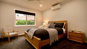 4 makuuhuonetta, pääsy pyörätuolilla