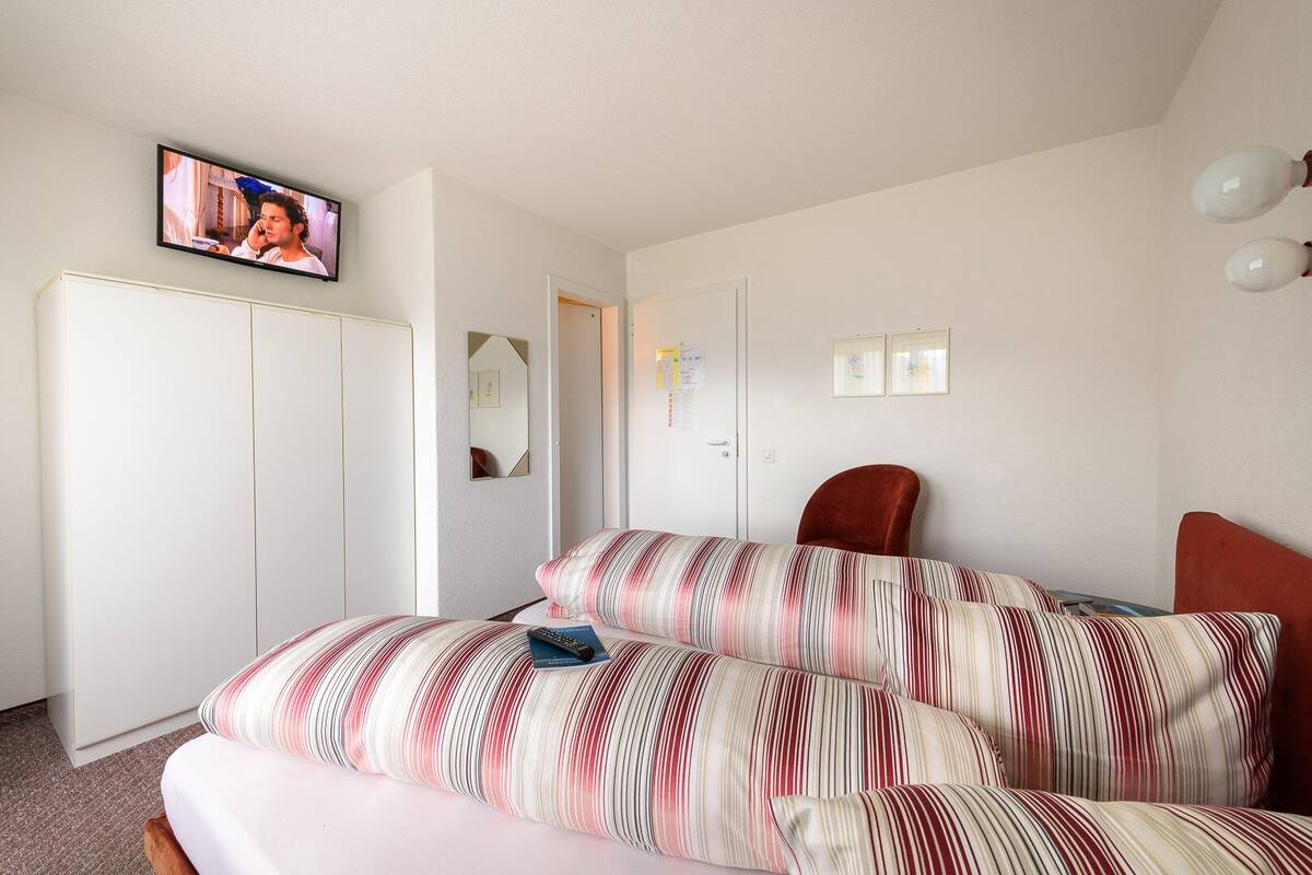 Hypo-allergenic bedding, free WiFi, bed sheets