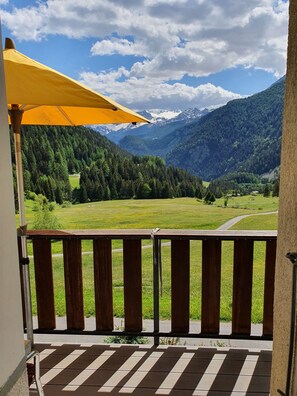 Double Room, Balcony | Terrace/patio - Hotel Ristorante Zarera (Poschiavo)