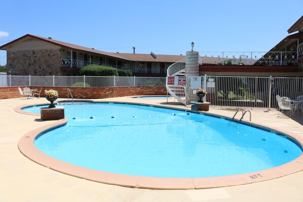 Seasonal outdoor pool