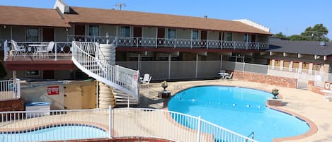 Seasonal outdoor pool