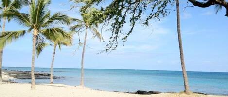 Beach nearby, beach towels