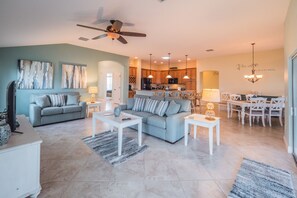 Huis, 3 slaapkamers | Woonkamer