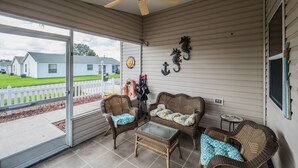 House, 2 Bedrooms | Terrace/patio - Hastings Lane 2681 by White Pelican VR (The Villages)