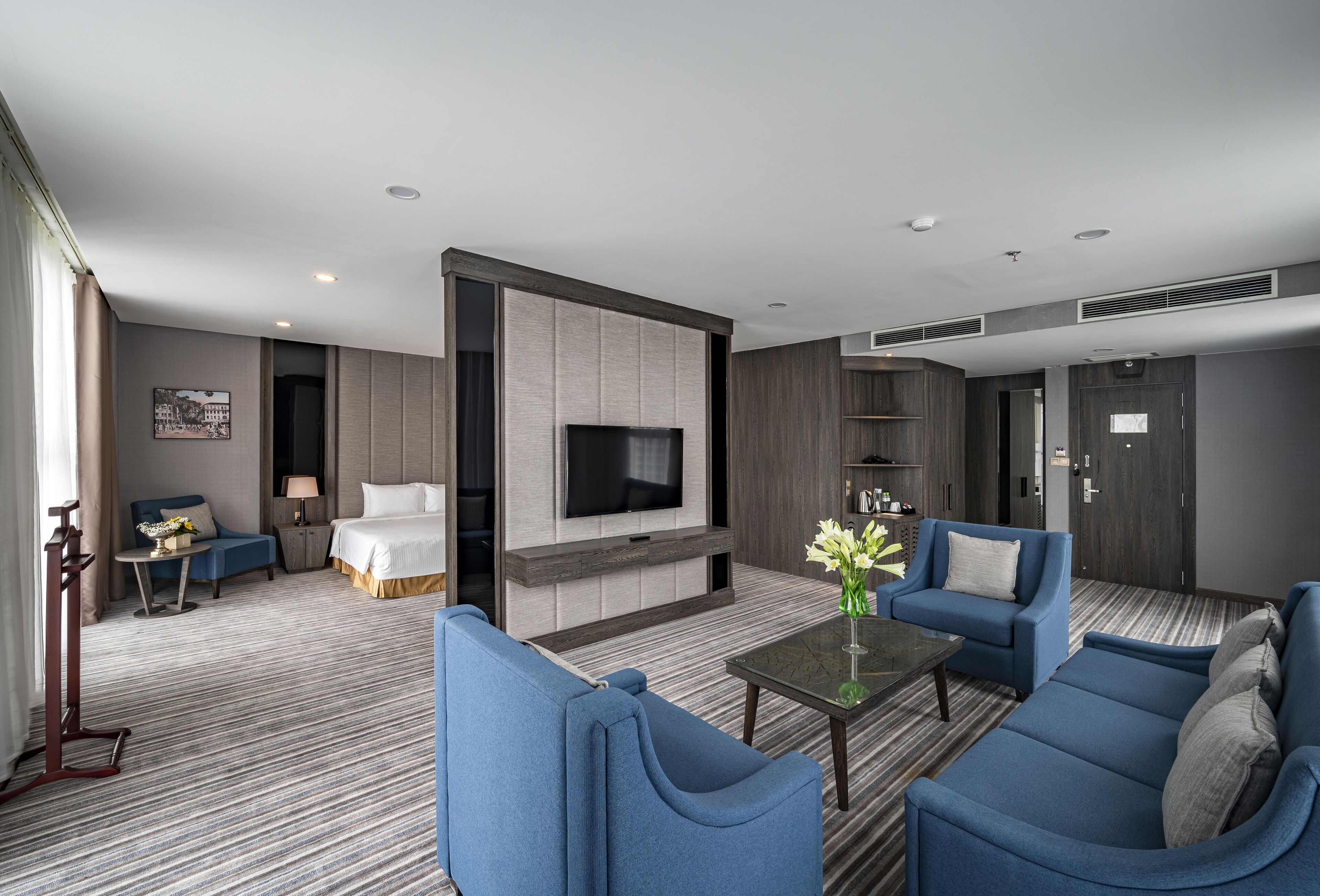 Camera Executive (Suite) | Biancheria da letto di alta qualità, minibar, una cassaforte in camera