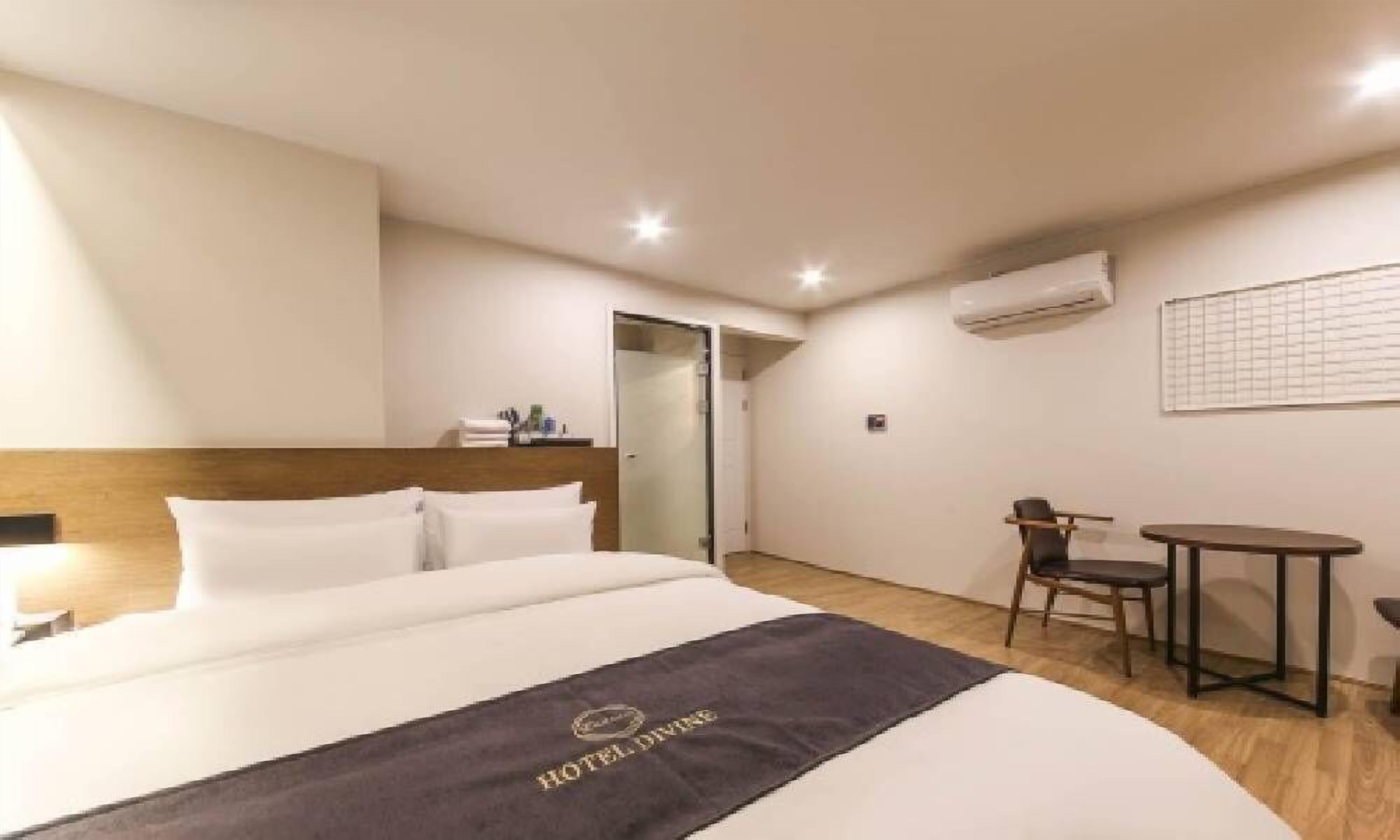 superior double room | individually furnished, blackout curtains, free wifi, bed sheets