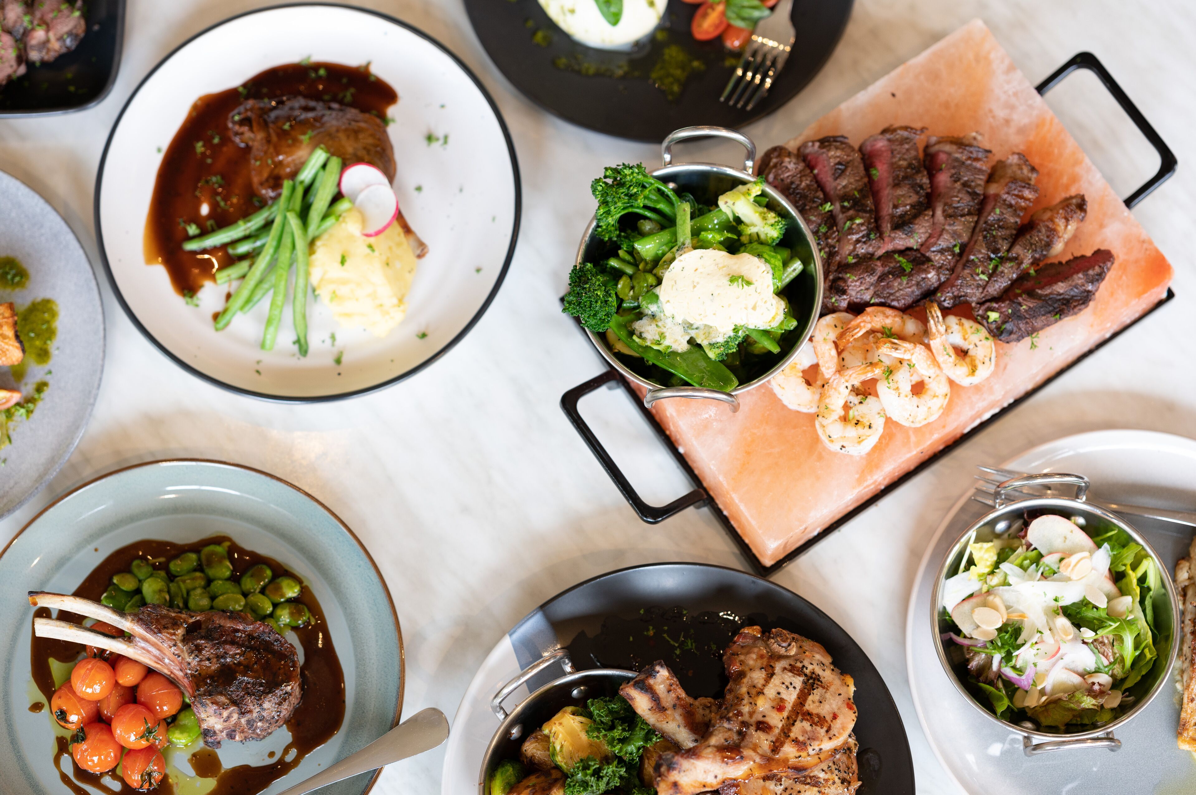 breakfast and dinner served