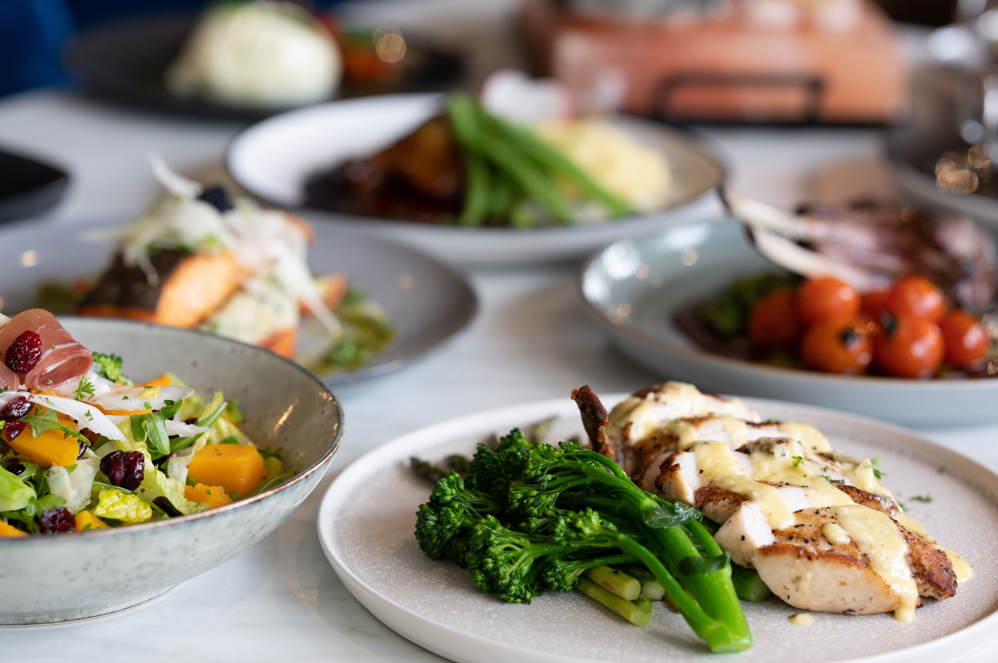 breakfast and dinner served