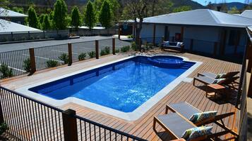 Seasonal outdoor pool