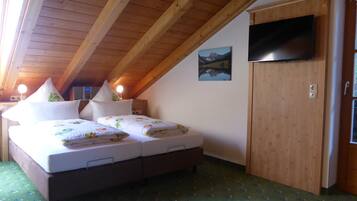 Free WiFi, bed sheets