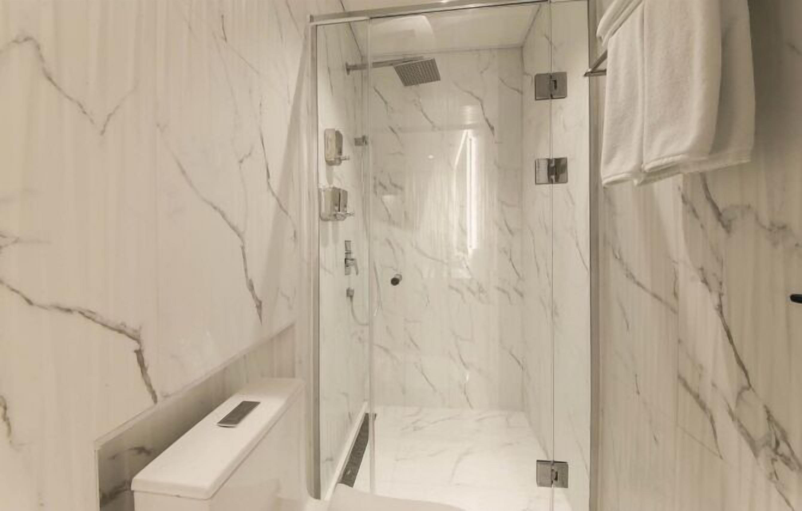 business double room | bathroom shower