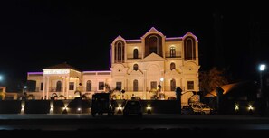 Façade de l’hébergement