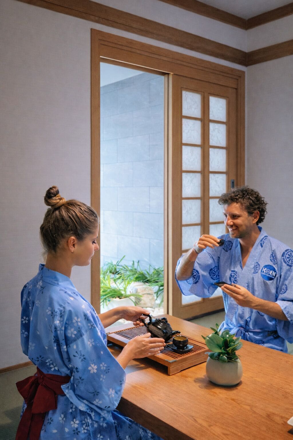 One Bedroom Villa with Private Onsen | 迷你吧、客房內保險箱、書桌、遮光布/窗簾