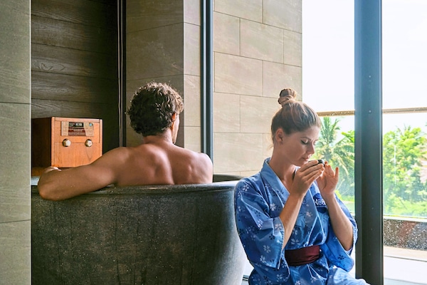 Behandelingskamers voor koppels, lichaamsbehandelingen, aromatherapie