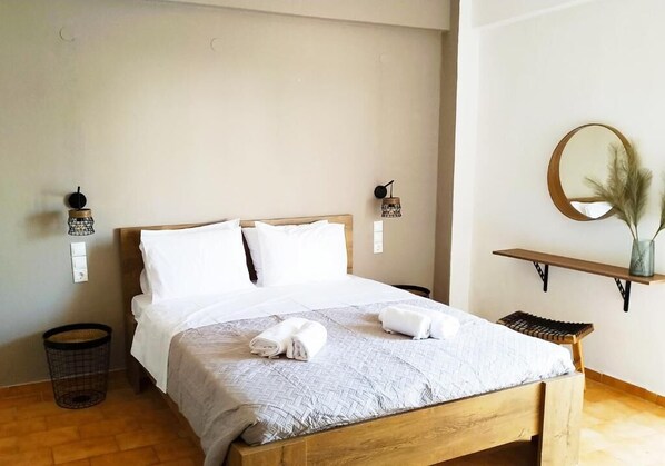 Chambre Double, vue jardin