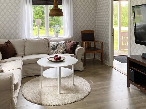 House | Living area | TV - 7 Person Holiday Home in Ljung (Ljung)