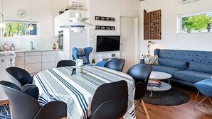 Living room - Holiday Home in Højslev (Hojslev)