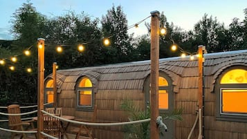 Front of property - evening/night