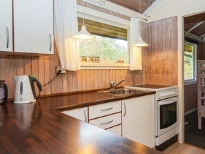 House | Private kitchen | Highchair - 6 Person Holiday Home in Ringkobing (Ringkobing)