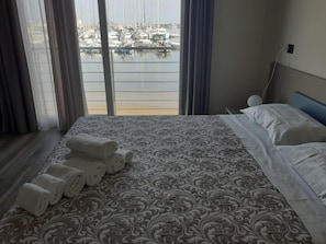Deluxe Quadruple Room, Sea View (Room 4)