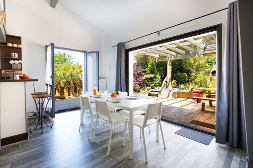 Moliets villa with pool <br>La Maison Flôttée