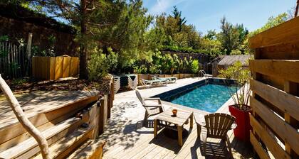 Moliets villa with pool <br>La Maison Flôttée