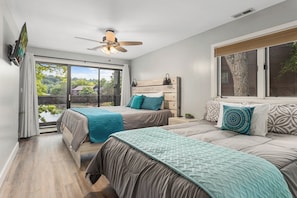 3 habitaciones, wifi gratis y ropa de cama 