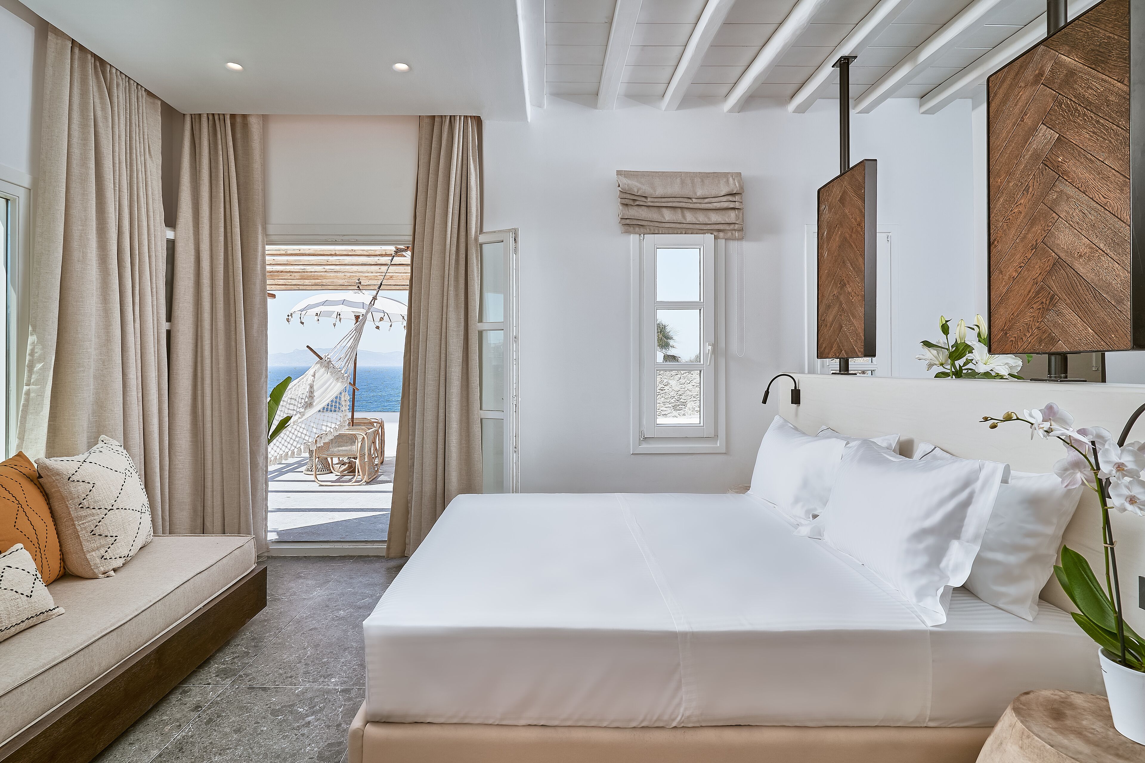 junior suite, sea view | 1 bedroom, egyptian cotton sheets, premium bedding, in-room safe