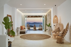 Zona de estar del vestíbulo