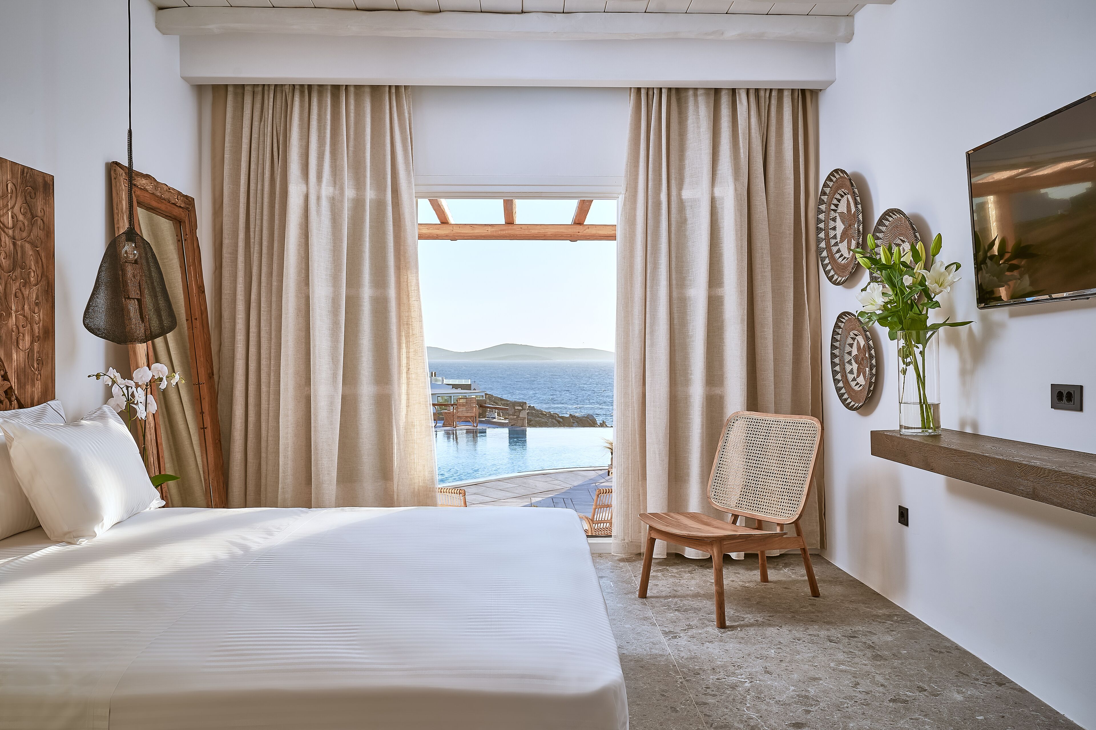 superior room, sea view | 1 bedroom, egyptian cotton sheets, premium bedding, in-room safe