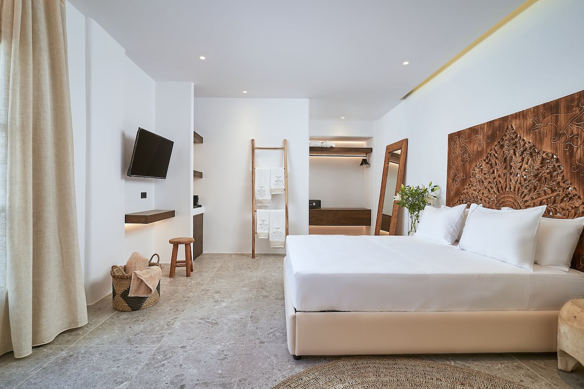 Habitación Confort, vista al jardín | 1 habitación, sábanas de algodón egipcio y ropa de cama de alta calidad