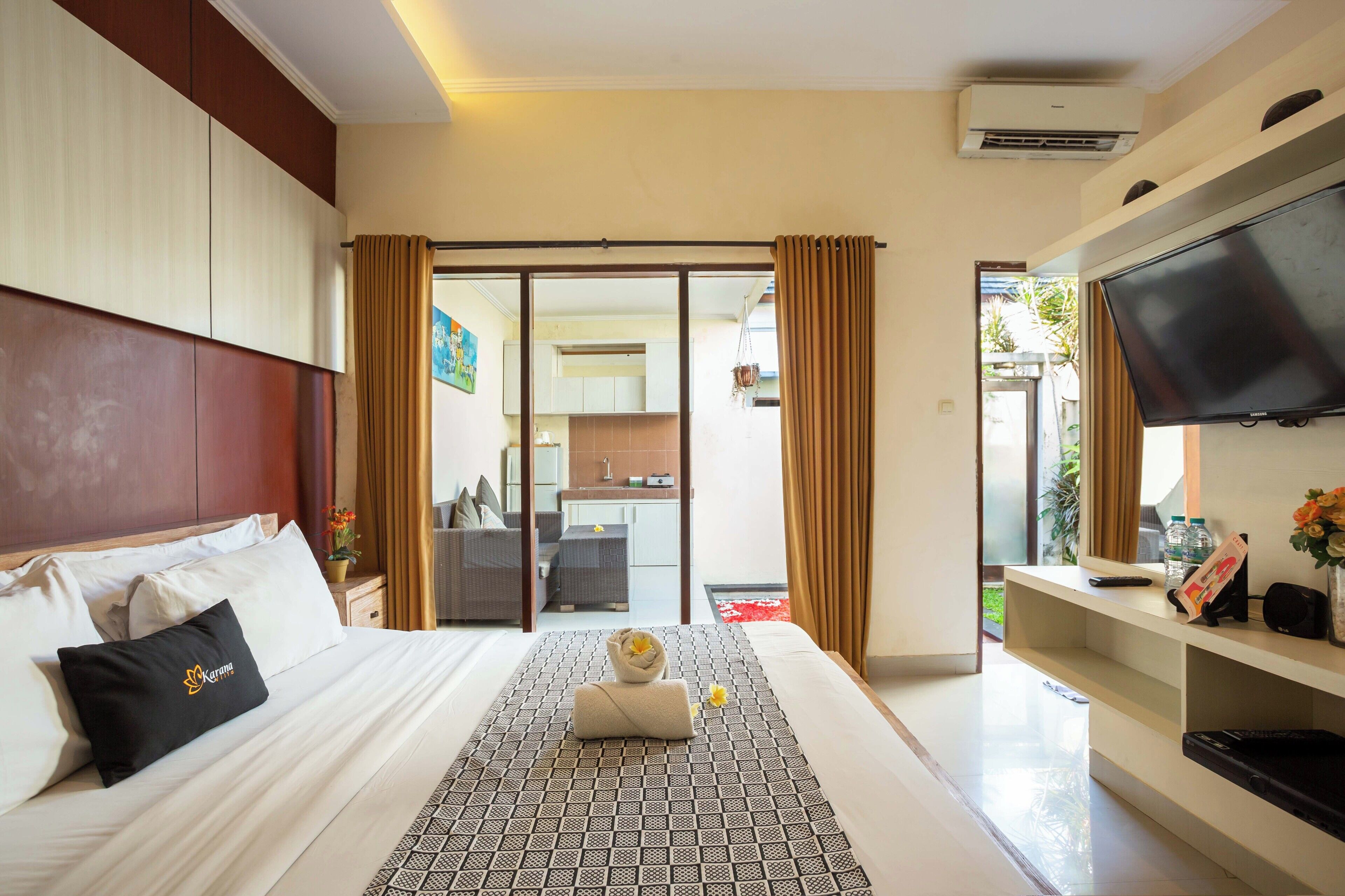 Villa, 1 habitación, alberca privada | Vista al jardín