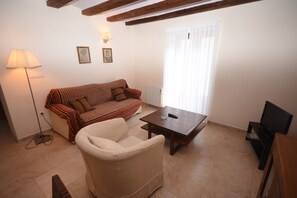 公寓, 1 间卧室 | 客厅 | 电视