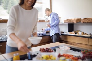 Petit déjeuner buffet compris tous les jours