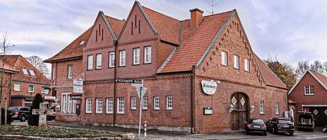 Façade de l’hébergement