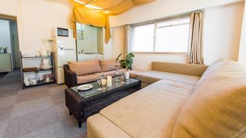 Căn hộ, 1 phòng ngủ | Phòng khách