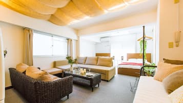 Apartment, 1 Bedroom | Living room