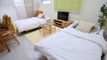 独立别墅, 4 间卧室 | 熨斗/熨衣板、床单