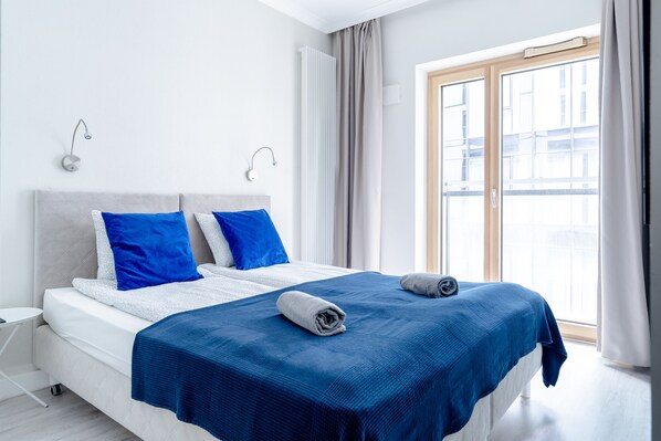 Appartement | 1 slaapkamer, een strijkplank/strijkijzer, gratis wifi, beddengoed